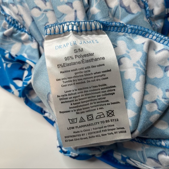 Draper James Ruffle Nightie in Blue Shadow Floral, New w/ Tags, Size S/M - Picture 11 of 13